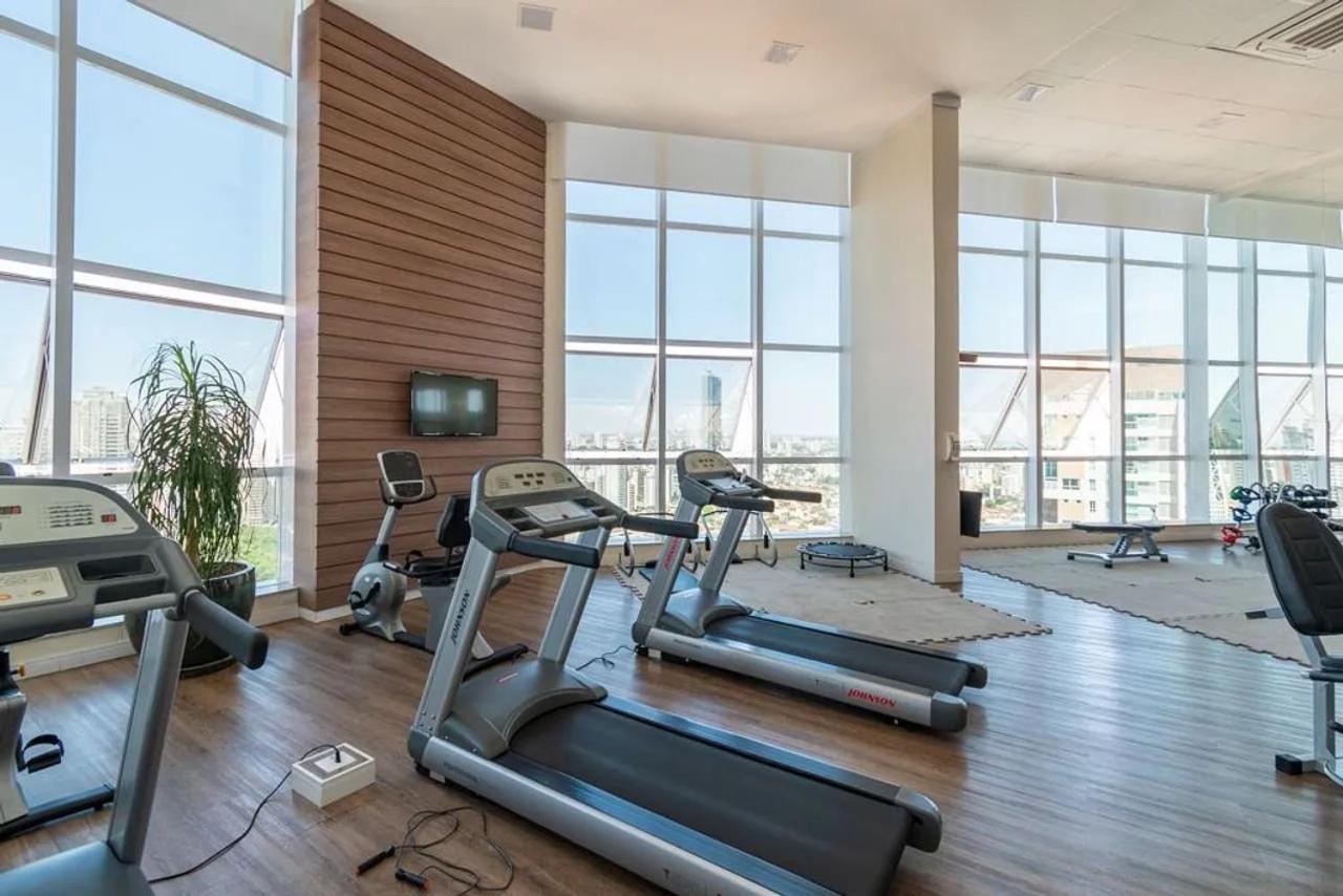 Апартаменти Flat No Ed Walk Bueno - Setor Bueno - Ao Lado Do Goiania Shopping - Wb2405- Andar Alto Екстер'єр фото