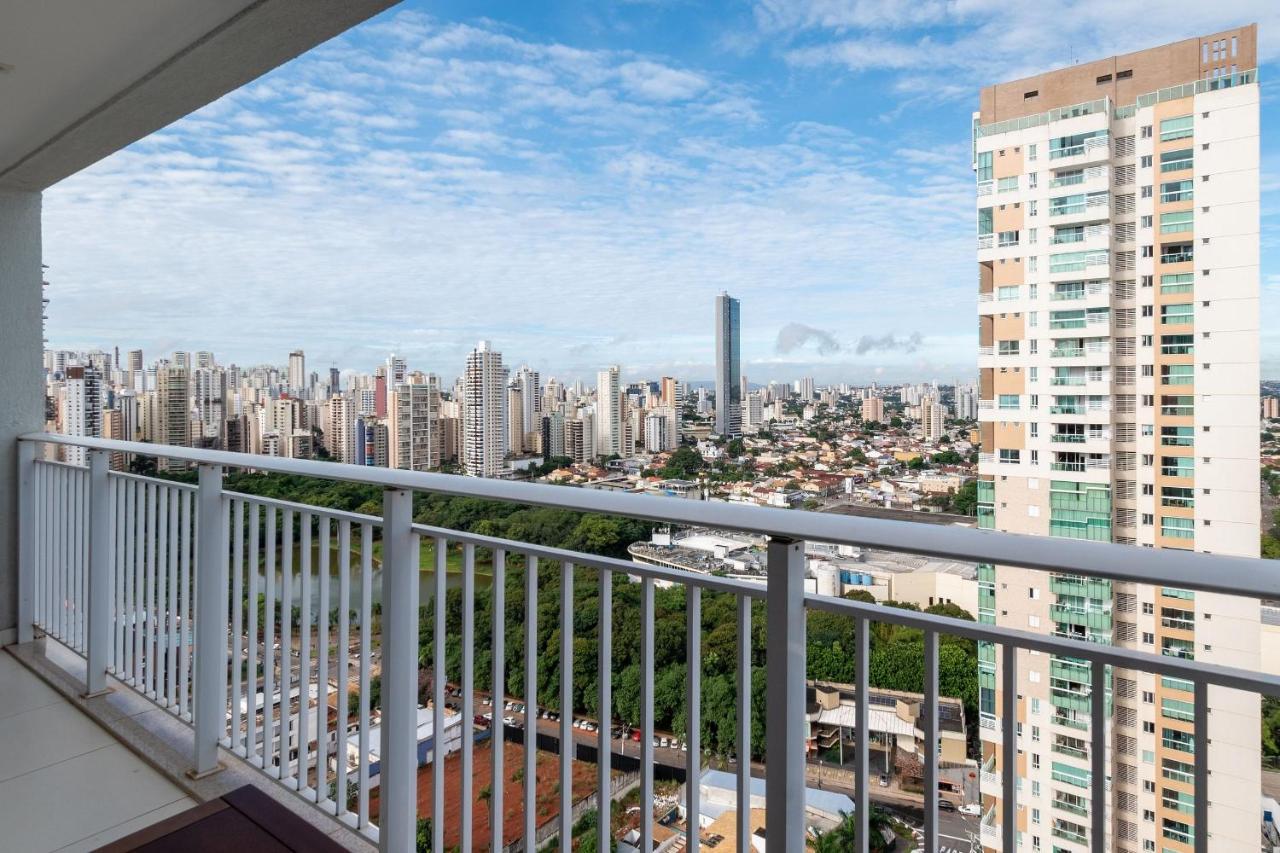Апартаменти Flat No Ed Walk Bueno - Setor Bueno - Ao Lado Do Goiania Shopping - Wb2405- Andar Alto Екстер'єр фото