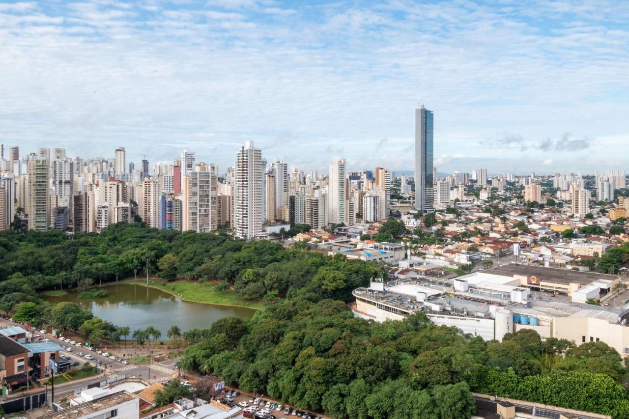 Апартаменти Flat No Ed Walk Bueno - Setor Bueno - Ao Lado Do Goiania Shopping - Wb2405- Andar Alto Екстер'єр фото